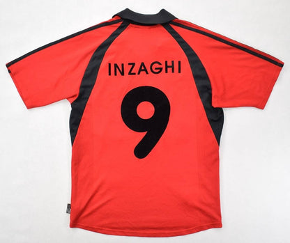 Maillot AC Milan 2001-02 Adidas Domicile Inzaghi vintage