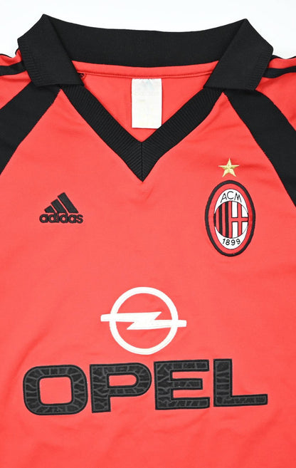 Maillot AC Milan Domicile 2001-02 Adidas OPEL vintage XL