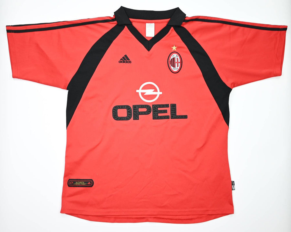 Maillot AC Milan Domicile 2001-02 Adidas OPEL vintage XL