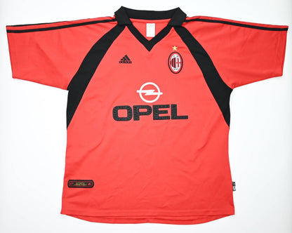 Maillot AC Milan Domicile 2001-02 Adidas OPEL vintage XL