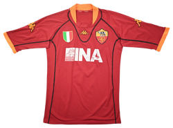 Maillot AS Roma 2001-02 Kappa Montella vintage collector XL