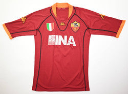 Maillot AS Roma 2001-02 Kappa Montella vintage collector XL