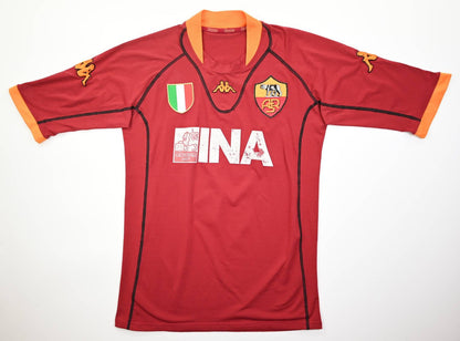 Maillot AS Roma 2001-02 Kappa Montella vintage collector XL