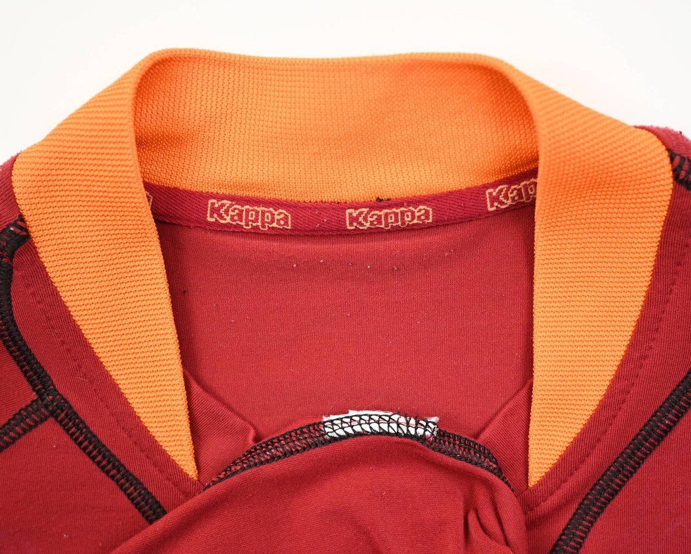 Maillot AS Roma 2001-02 Kappa Montella vintage collector XL