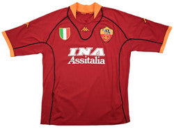 Maillot AS Roma Domicile Kappa 2001-02 Vintage INA