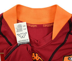 Maillot AS Roma Domicile Kappa 2001-02 Vintage INA
