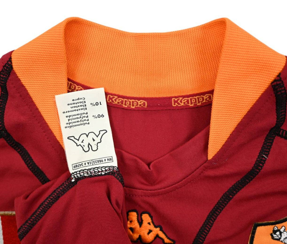 Maillot AS Roma Domicile Kappa 2001-02 Vintage INA