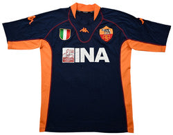 Maillot AS Roma Extérieur Kappa 2001-02 Totti vintage collector