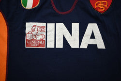 Maillot AS Roma Extérieur Kappa 2001-02 Totti vintage collector