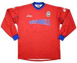 Maillot Gardien Atalanta 2001-02 Asics Match Issue Vintage XXL