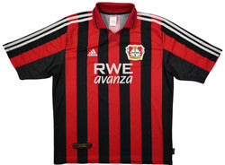 Maillot Bayer Leverkusen 2001-02 Domicile Adidas Vintage