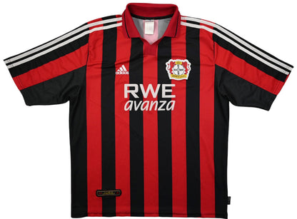 Maillot Bayer Leverkusen 2001-02 Domicile Adidas Vintage