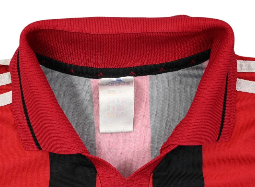 Maillot Bayer Leverkusen 2001-02 Domicile Adidas Vintage