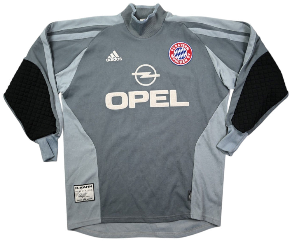 Maillot Gardien Bayern Munich 2001-02 Kahn Adidas vintage – S