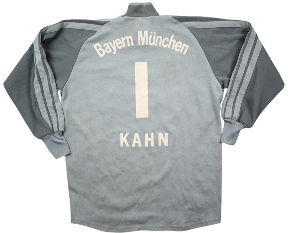 Maillot Gardien Bayern Munich 2001-02 Kahn Adidas vintage – S
