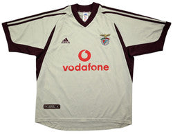 Maillot Extérieur Benfica 2001-02 Adidas Vodafone Vintage L