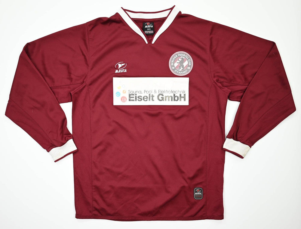 Maillot Berliner FC Dynamo 2001-02 Domicile Masita vintage