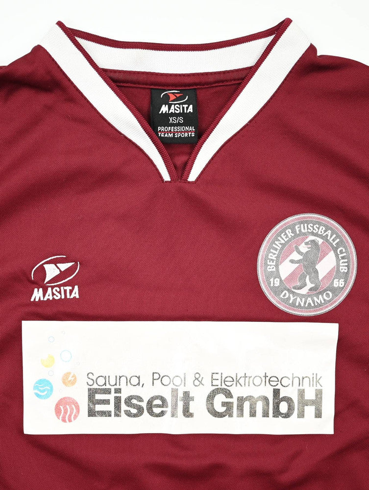 Maillot Berliner FC Dynamo 2001-02 Domicile Masita vintage