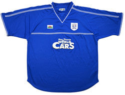 Maillot Cardiff City Domicile 2001-02 Xara Vintage | 9/10