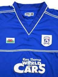 Maillot Cardiff City Domicile 2001-02 Xara Vintage | 9/10