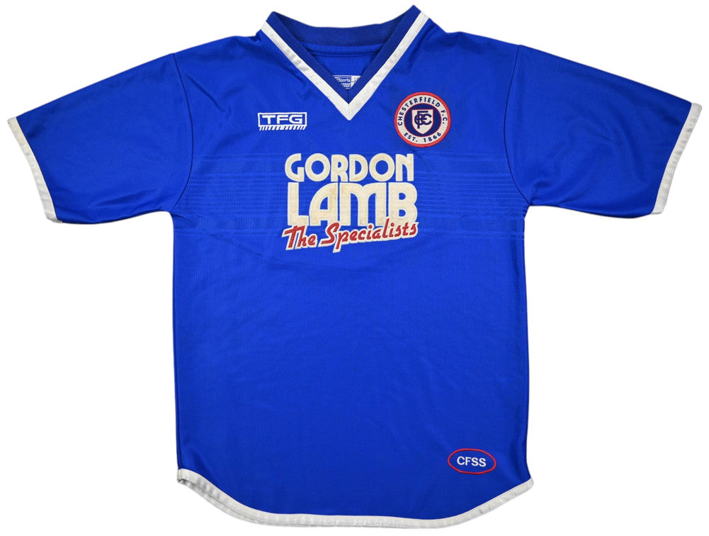 Maillot Chesterfield FC 2001-02 Domicile TFG Vintage Lower League