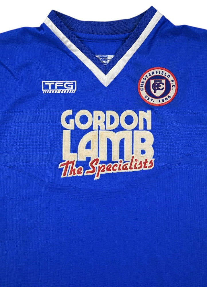 Maillot Chesterfield FC 2001-02 Domicile TFG Vintage Lower League