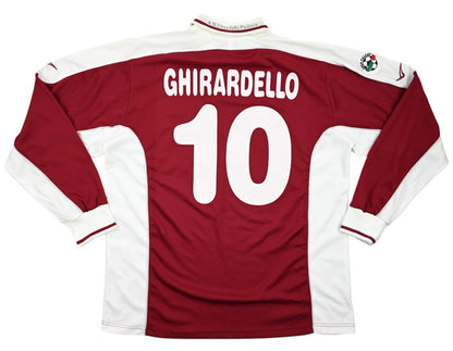 Maillot Cittadella 2001-02 Legea Match Issue Manches Longues