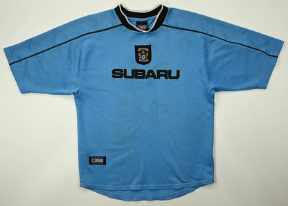 Maillot Coventry City Extérieur 2001-02 Authentic Subaru vintage