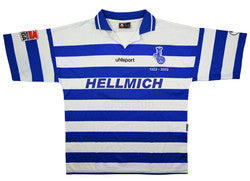 Maillot MSV Duisburg 2001-02 Uhlsport Domicile Vintage STEFFEN