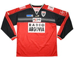 Maillot FC Aarau 2001-02 Extérieur Jako Wojciechowski Match Issue