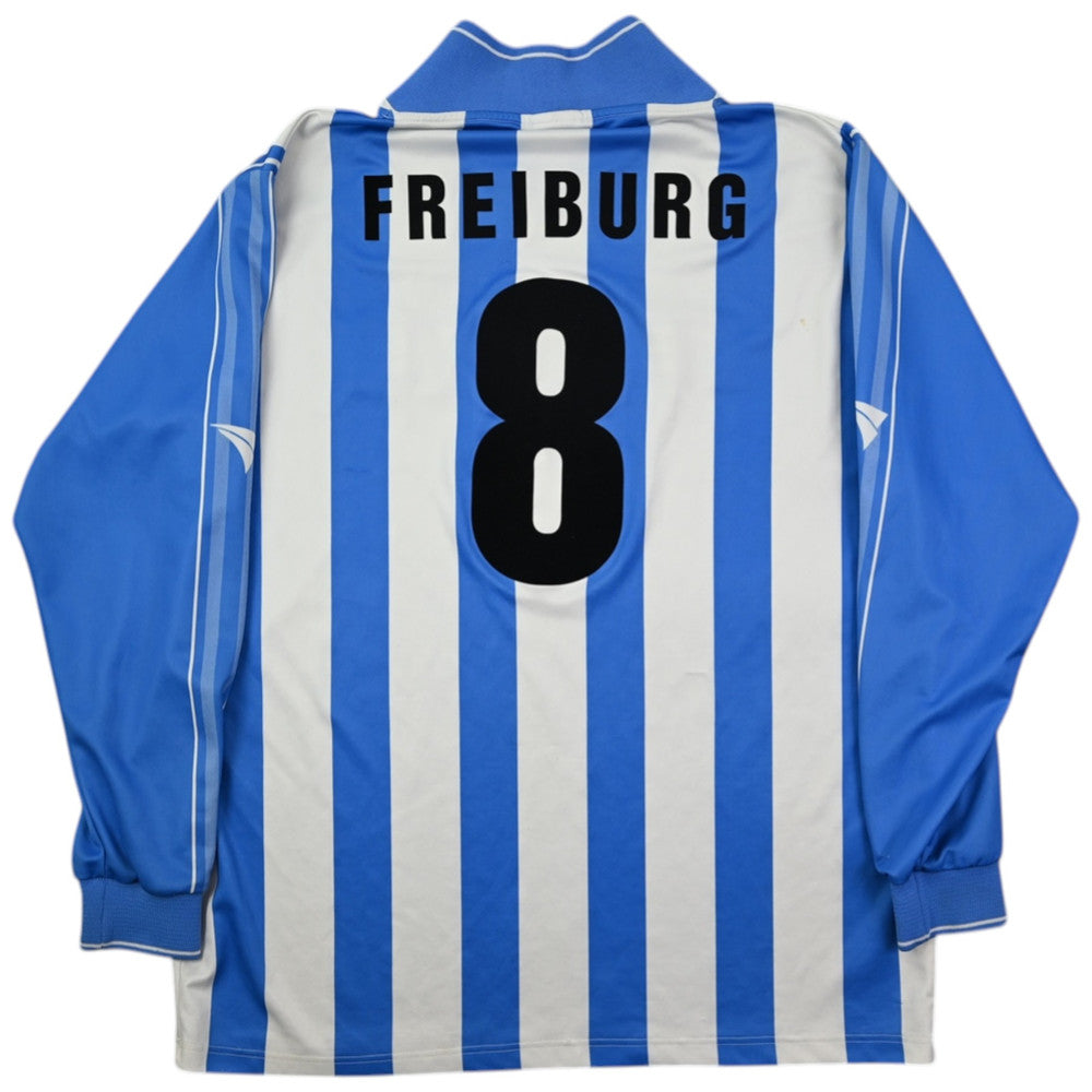 Maillot SC Freiburg 2001-02 Jako Manches Longues Vintage XL