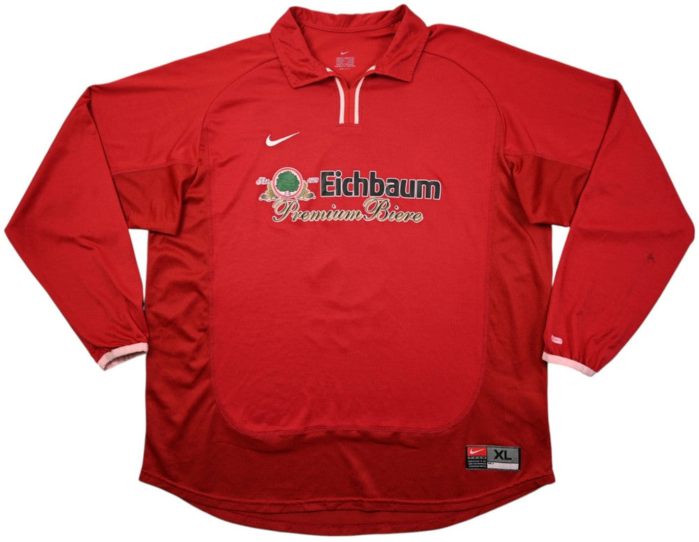 Maillot Hoffenheim 2001-02 Nike Domicile Vintage Longsleeve