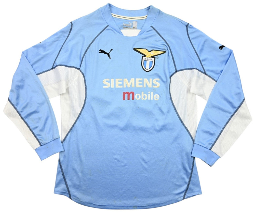 Maillot Lazio 2001-02 Puma Player Issue Giannichedda vintage