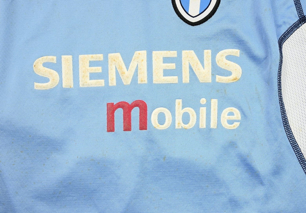 Maillot Lazio 2001-02 Puma Player Issue Giannichedda vintage