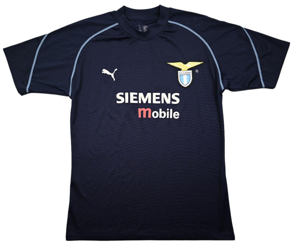 Maillot Lazio Extérieur Puma 2001-02 Siemens Mobile Vintage