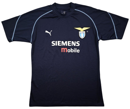 Maillot Lazio Extérieur Puma 2001-02 Siemens Mobile Vintage