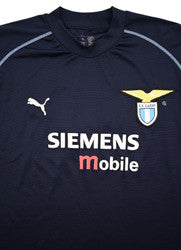 Maillot Lazio Extérieur Puma 2001-02 Siemens Mobile Vintage