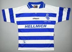 Maillot MSV Duisburg 2001-02 Domicile Uhlsport vintage S