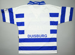 Maillot MSV Duisburg 2001-02 Domicile Uhlsport vintage S