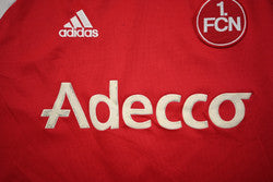Maillot Nürnberg 2001-02 Adidas Domicile Vintage ADECCO