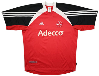 Maillot Nürnberg 2001-02 Domicile Adidas Vintage ADECCO