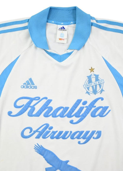 Maillot Olympique Marseille 2001-02 Adidas Domicile Vintage