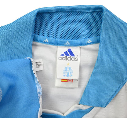 Maillot Olympique Marseille 2001-02 Adidas Domicile Vintage