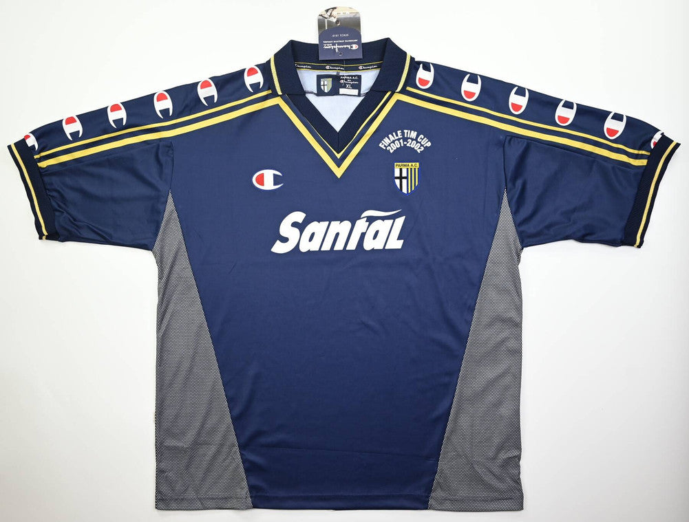 Maillot Parma AC 2001-02 Champion Santal vintage collector XL