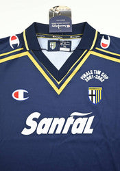 Maillot Parma AC 2001-02 Champion Santal vintage collector XL
