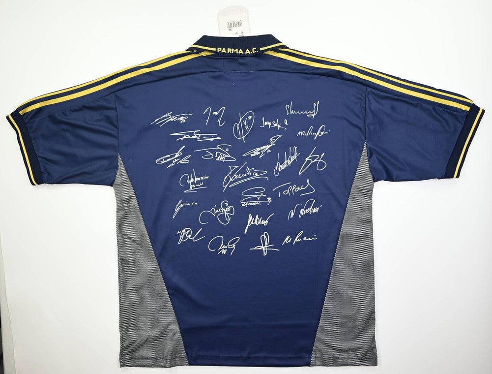 Maillot Parma AC 2001-02 Champion Santal vintage collector XL