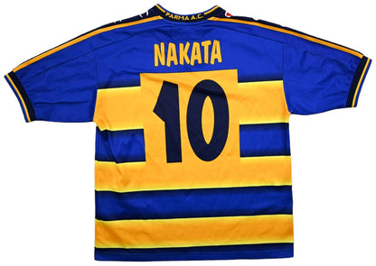 Maillot Parme 2001-02 Champion Nakata vintage domicile 9/10