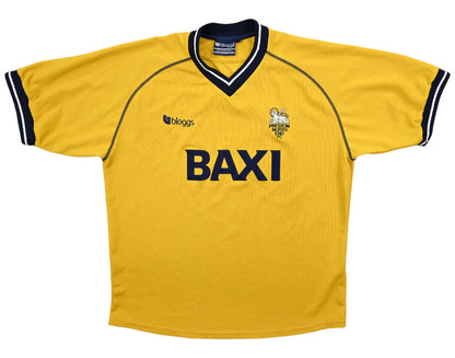 Maillot Preston North End Extérieur Bloggs 2001-02 vintage - 9/10