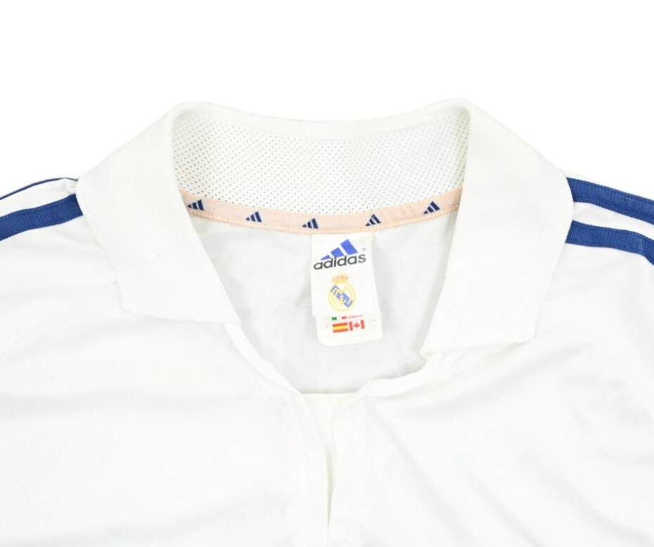 Maillot Real Madrid 2001-02 Adidas Raúl Domicile Vintage L