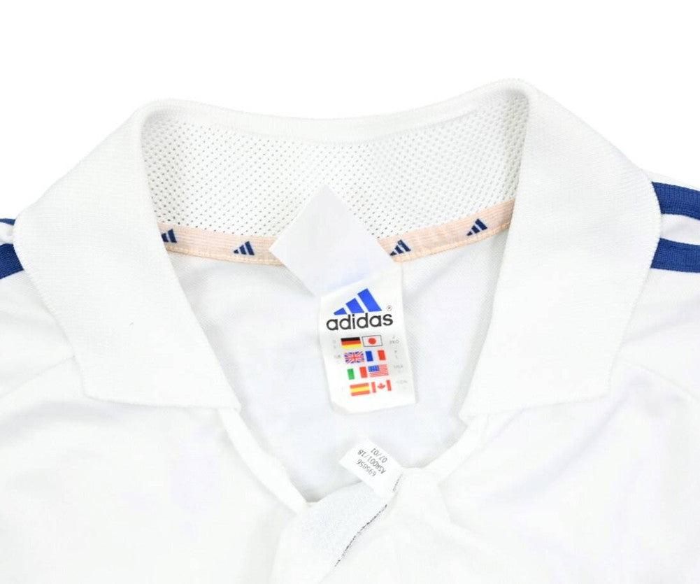 Maillot Real Madrid 2001-02 Adidas Raúl Domicile Vintage L